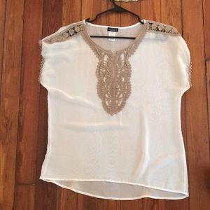 Short sleeve blouse